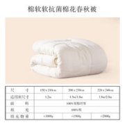 BLISS 百丽丝 100%新疆棉春秋被 200cm*230cm