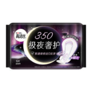 kotex 高洁丝 极夜奢护350mm6片装夜用加长卫生巾姨妈巾