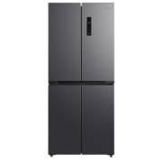 美的（Midea）61厘米薄407升一级智能双变频十字对开双开门四开门家用电冰箱大容量BCD-407WSPZM(E)超薄可嵌入