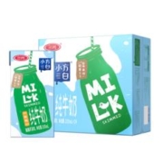 plus会员:三元 小方白 脱脂纯牛奶200ml*24盒 *3件