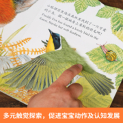 【官方正版】乐乐趣触摸书小兔比利亮丽精美触摸书系列0-2-3岁婴幼儿中英双语启蒙认知触觉早教故事书宝宝手指触摸书
