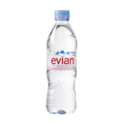 依云（evian）法国原装进口 矿泉水 500ml*24瓶 整箱装