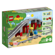 乐高（LEGO）积木得宝DUPLO10872火车桥梁与轨道2-5岁大颗粒儿童玩具圣诞礼物