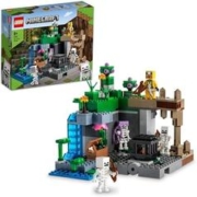 LEGO 乐高 21189 Minecraft 骷髅地牢套装，适合儿童的建筑玩具