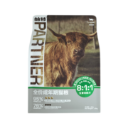 帕特 牛肉冻干混合粮12月龄以上生命系列猫粮通用全价成猫粮 1.8kg