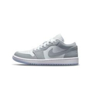 NIKE 耐克 Air Jordan 1 AJ1 灰白烟灰雾霾小迪低帮男女休闲鞋 DC0774-105