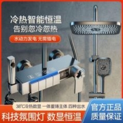LTENG 蓝藤 数显高档花洒四档恒温淋浴花洒套装家用卫生间增压卫浴淋浴器