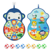 88VIP会员：Fisher-Price 儿童粘粘球宝宝飞镖盘男女孩益智玩具1-2亲子互动礼物1个
