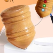 淘工厂 儿时回忆抽打实木陀螺