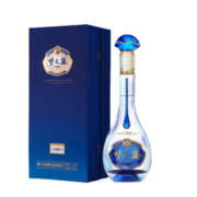 洋河 梦之蓝水晶版 52度 550ml*4瓶 整箱装 绵柔浓香型白酒 中秋送礼