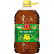 鲁花 香飘万家低芥酸浓香菜籽油 5L＊2件
