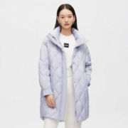 16日10点：BOSIDENG 波司登 女式菱格纹时尚立领羽绒服
