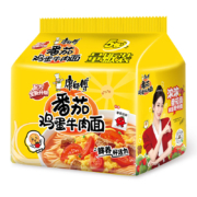 康师傅 经典五连包 番茄鸡蛋/双萝卜牛腩/金汤肥牛 3口味可选
