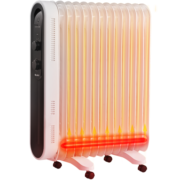 格力（GREE）【速热恒温】取暖器家用电暖器电暖气家用油汀取暖器13片低耗电油汀 NDY18-X6121