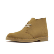 京东PLUS：Clarks 其乐 男士经典英伦风沙漠靴复古工装靴男潮靴时尚高帮鞋 焦黄色（男款）261613467 41