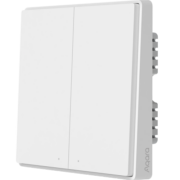 Aqara绿米 智能开关D1零火双键 遥控开关 已接入米家/苹果HomeKit 白色