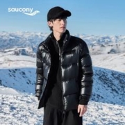 百亿补贴：saucony 索康尼 情侣款短款羽绒服