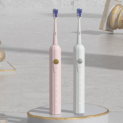 奥克斯（AUX）成人电动牙刷AET-37DA01 莫兰蒂粉+4刷头