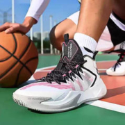 LI-NING 李宁 反伍暴风篮球鞋秋季男耐磨实战球鞋减震低帮运动鞋男