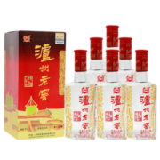 泸州老窖 头曲  浓香型白酒 婚庆喜宴 送礼用酒高度白酒 六年窖 52度 500ml*6 整箱装