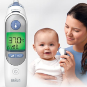 博朗（braun）耳温枪IRT6520WE 德国品牌 精准测温 婴儿电子体温计儿童耳温计
