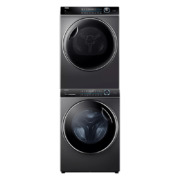 再降价、PLIS会员：Haier 海尔 176套装纤美系列 XQG100-BD14176LU1+HBNS100-FQ176U1 热泵式洗烘套装