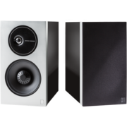 狄分尼提 D9 音响 家庭影院 HIFI高保真中等尺寸2.0书架音箱无源 家用客厅环绕音箱 银黑色