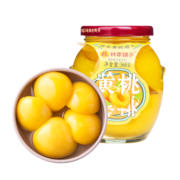 林家铺子 糖水黄桃罐头 360g/单罐