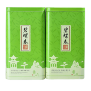 山间饮茗 碧螺春新茶高山绿茶明前新茶浓香型茶叶罐装散装 碧螺春一壶四杯 250g