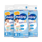moony 宝宝裤型小内裤 L44片*3 男
