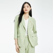 补贴购：PRICH 女式西服夏款气质设计感小众职场高级感炸街西服外套