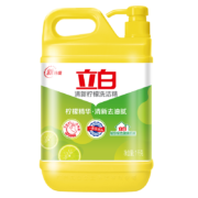 立白 柠檬洗洁精家庭大桶按压瓶式 1kg