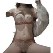 PEANOJEAN乳胶内衣裤女小胸聚拢收副乳防下垂厚无钢圈上托调整型文胸罩套装W8748 京都茶-套装 70A=32A(聚拢舒适)
