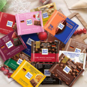 Ritter SPORT 缤纷排块 可可华夫味 100g