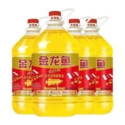 金龙鱼 黄金比例食用植物调和油3.98L*4桶食用调和油