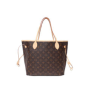 LOUIS VUITTON 中古99新 neverfull 老花棋盘格手提包