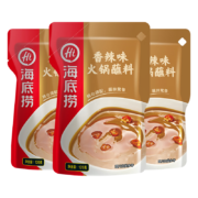 限地区、概率券、plus会员：海底捞 火锅蘸料 香辣芝麻酱 120g*3袋