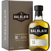 巴布莱尔Balblair  苏格兰高地产区单一麦芽威士忌 英国原瓶进口洋酒700ml 12年单一麦芽威士忌