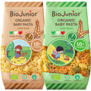 碧欧奇 (Biojunior)意大利进口 婴幼儿双有机辅食 蜗牛+太空 200g*2包