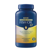 GNC 铂金高浓度鱼油软胶囊 83%浓缩rTG型omega-3 无腥铂金深海鱼油 海外原装进口 【铂金鱼油】240粒/瓶