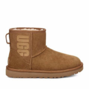 最后4小时：UGG 女士平底LOGO雪地靴 1108231-2 CHE |