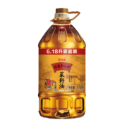 金龙鱼 食用油 非转基因压榨 外婆乡小榨菜籽油6.18L