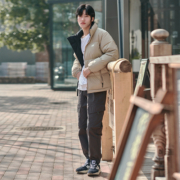 New Balance NB 新款男士冬季户外保暖双面穿运动羽绒服AMJ34333