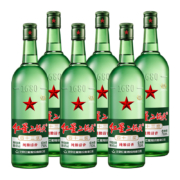 20点、88VIP：RED STAR 红星 二锅头43度750mL*6整