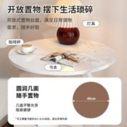 小圆桌子移动沙发边几简易家用侧边柜客厅茶几迷你阳台床头床边桌