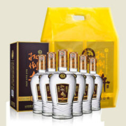 扳倒井 纯酿 浓香型白酒 42度 500ml*6瓶 整箱装 实惠口粮酒