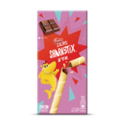 雀巢（Nestle）脆脆鲨休闲零食鲨可棒注心饼干 夹心蛋卷儿童早餐 巧克力味60g