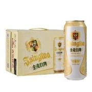 青岛啤酒 青岛全麦白啤 精酿啤酒 500ml*12听 整箱装