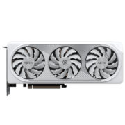 技嘉（GIGABYTE）雪鹰 GeForce RTX 4060 Ti AERO OC 16G DLSS3 电竞AI绘图设计电脑独立显卡 【白色限定】