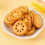 呆萌豆果酱夹心饼干5包